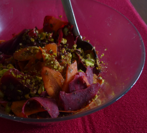 Vibrant Black Lentil Salad