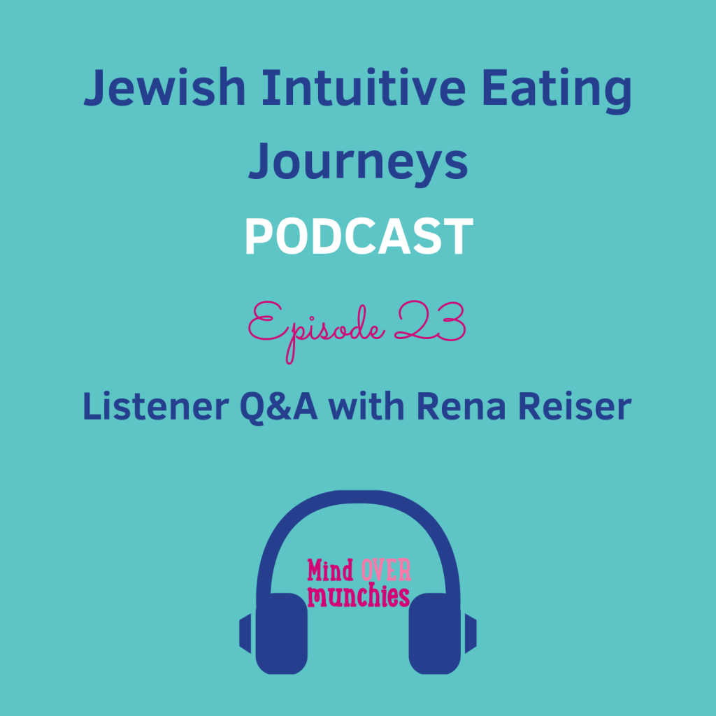 Episode 23 --  Listener Q&A with Rena Reiser