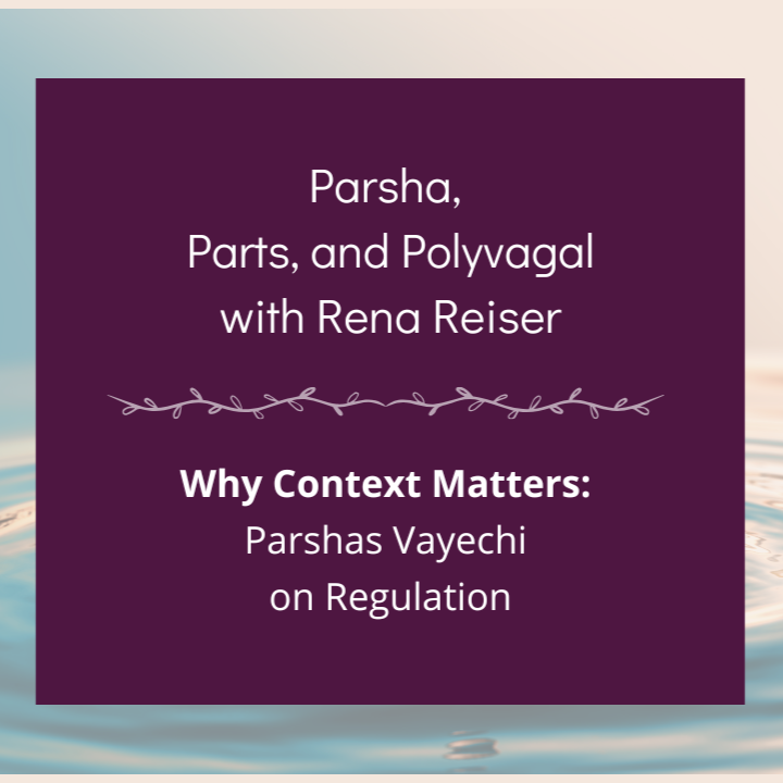 284 - Why Context Matters: Parshas Vayechi on Regulation